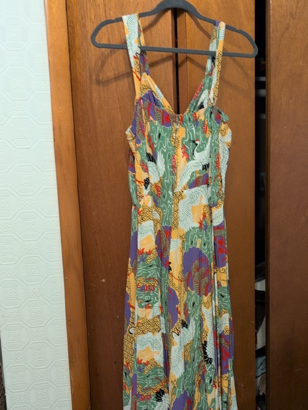 L'amour Tropical Cranes Dress - Picture 6 of 6